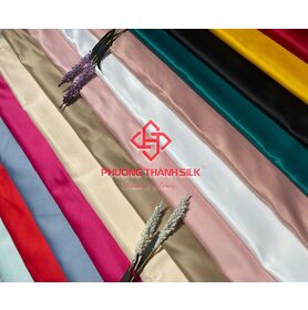Cung cấp vải lụa Taffeta (Tapta) cao cấp giá tại xưởng - Phương Thành Silk
